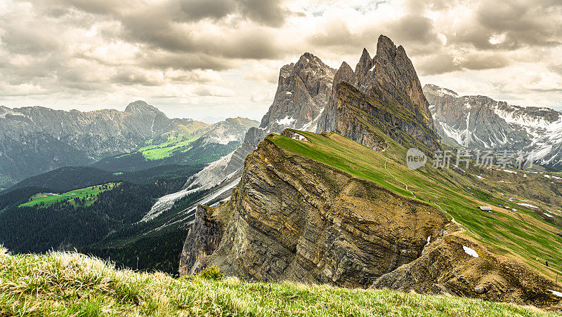 Seceda Dolomites南蒂罗尔